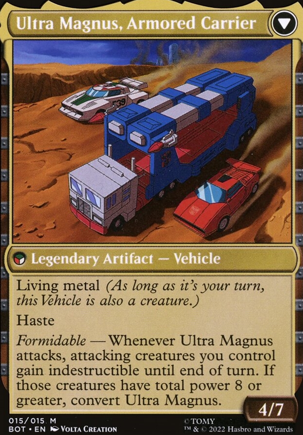"Ultra Magnus, Armored Carrier"